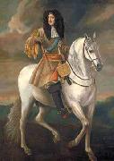 Sir Peter Lely Equestrian portrait of King Charles II of England Sweden oil painting artist